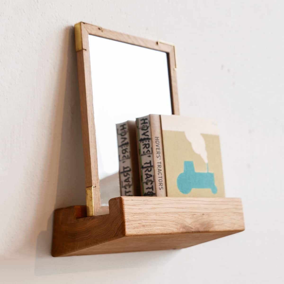 Angst Boekenplank Schudt Je Angst Stress Reliever Miniatuur Houten Bibliotheek Boekenplank Anti-Angst Boekenplank Ornamenten  15