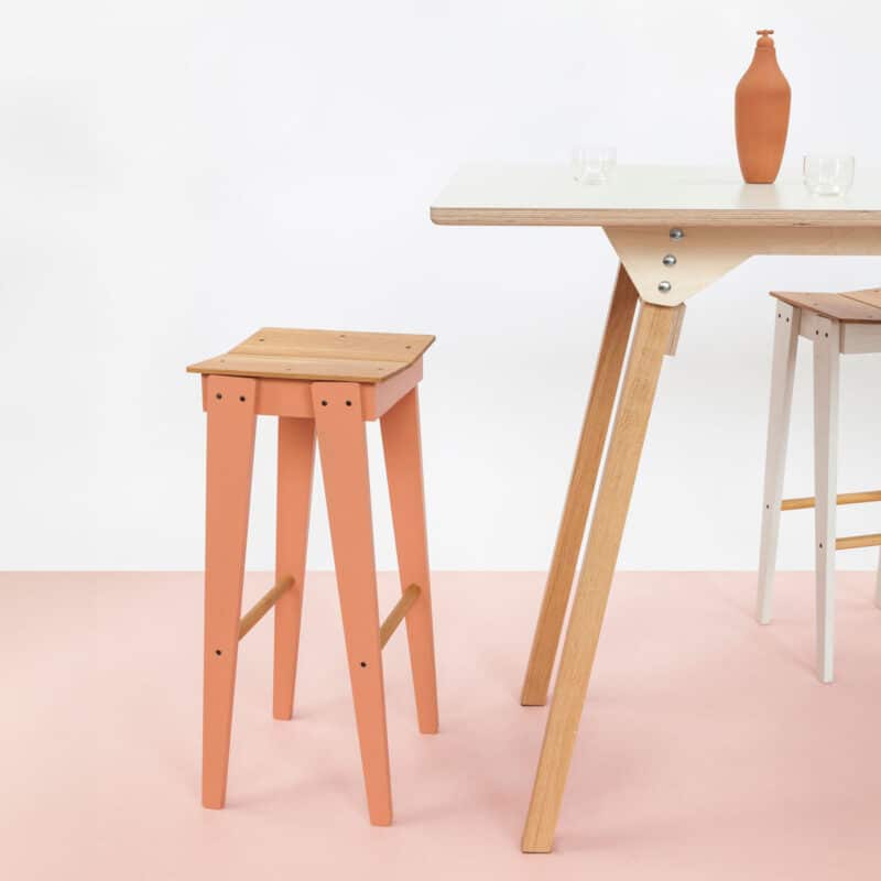 Vij5 Tilt Bar Stool by Floris Hovers 2019 (image by Vij5) setting Vij5 Tilt Bar Stool by Floris Hovers 2019 (image by Vij5) setting