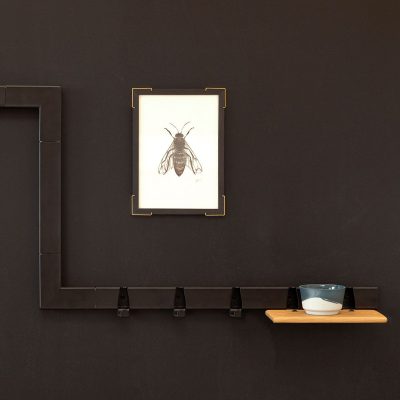 vij5 showroom black coatrack black wall 2017 image by vij5 shop