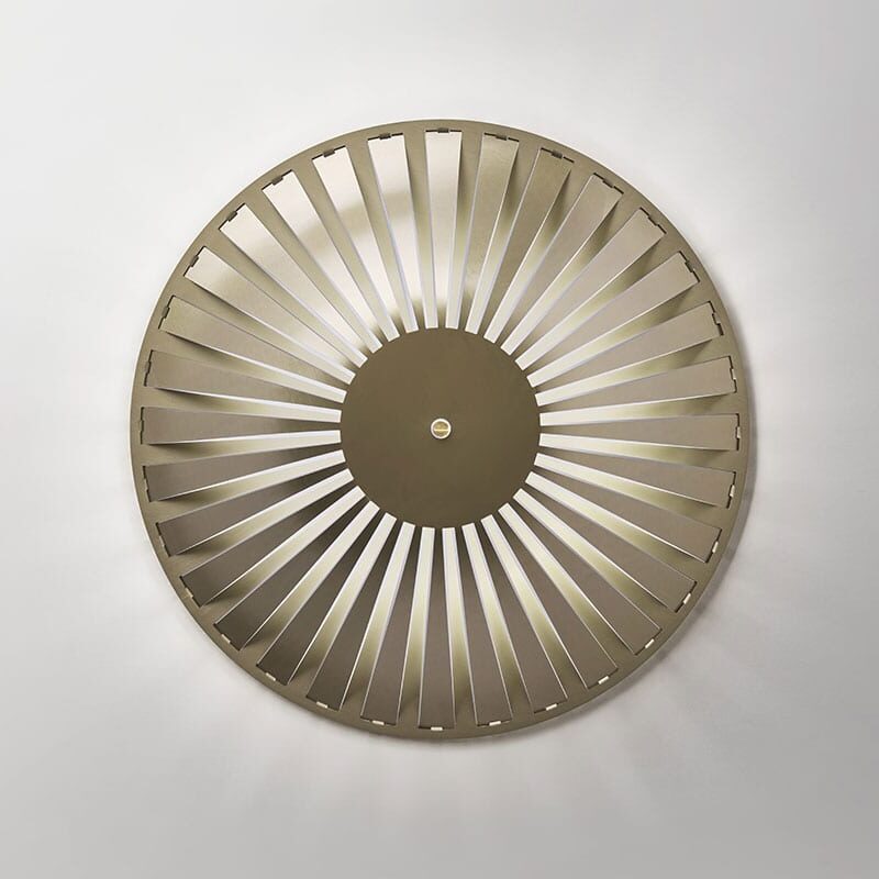 glintlightflat wall light studiosusannedegraef champagne glintlightflat wall light studiosusannedegraef champagne