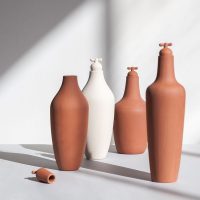 tap water carafe stoneware terracotta