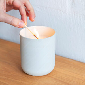 Refillable Candle door Lotte de Raadt & Sara Vignoli