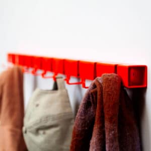 Vij5 Coatrack by the Meter FLUOR RAL3026 IMG 0773